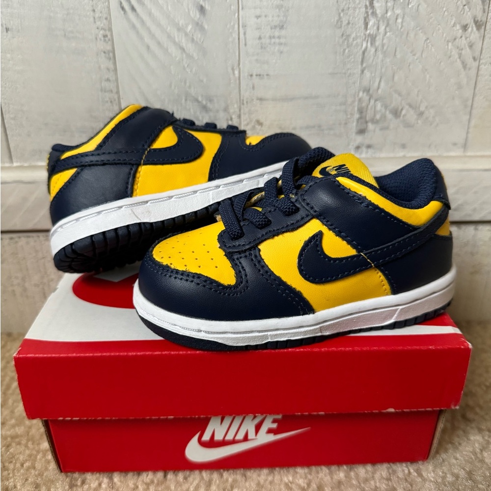 Toddler Nike Dunk Low ‘Michigan’